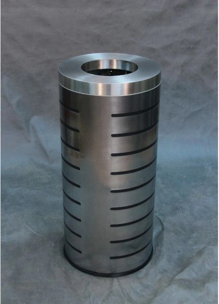 Урна Аврора-1, шлиф. с наклейками, с емкостью 38 л