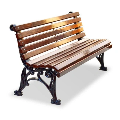 Скамейка чугунная «Классика» 2,0 м (2 опоры)