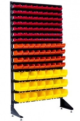 Стеллаж с пластиковыми ящиками 1801-7/4/3 Kombo