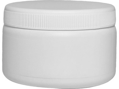 Банка 0,4л. круглая, с крышкой, код: 32142