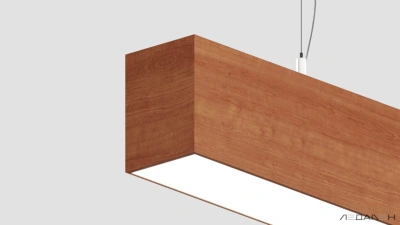 Линейный светильник WOOD LINEAR PN8060 6000K 60W 2000mm Груша, корпус 
