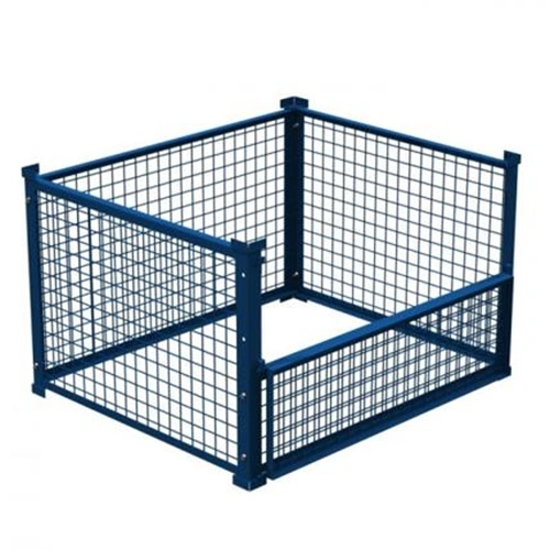 Ограждение для поддонов сетчатое ОС-03-FIN 1500x1200x1000 мм Синий