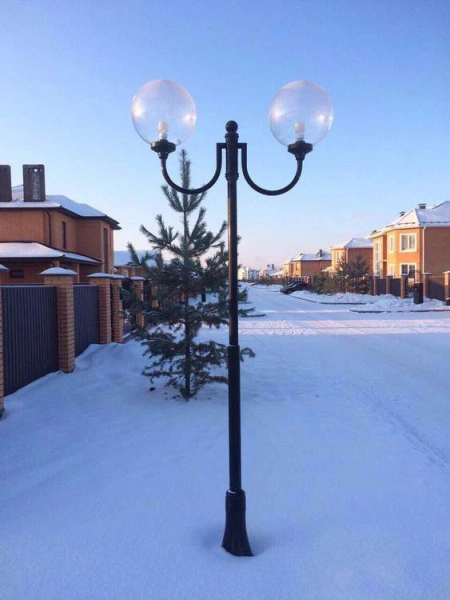 Фонарь уличный «Сити» со светильниками 4,552 м