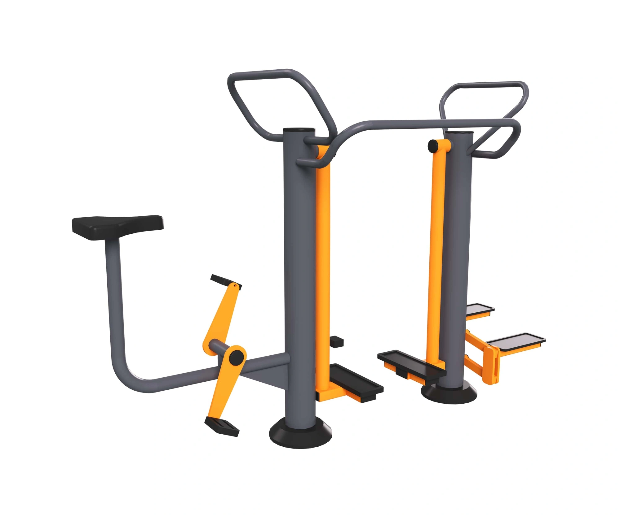 Уличный тренажер «Велосипед /Скороход/Степпер»