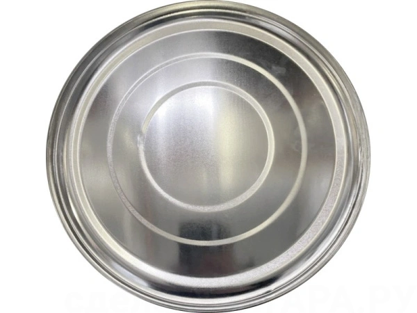 Ведро металл 10л. с крышкой, корона, арт. ВМк 10б, код: 21236