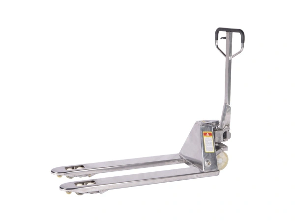 Тележка гидравлическая из нержавеющей стали 2500 кг 1150 мм нейлоновые колеса TOR WH-25S