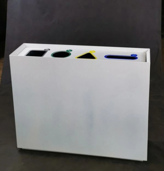 Урна Монолит-4, с наклейками, с емкостью 45 л + 3х30 л