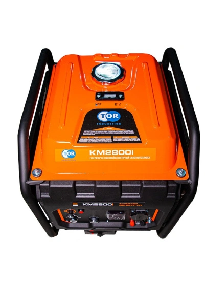 Генератор бензиновый инверторный 2,8 кВт 220В 12 л с электростартером TOR KM2800i