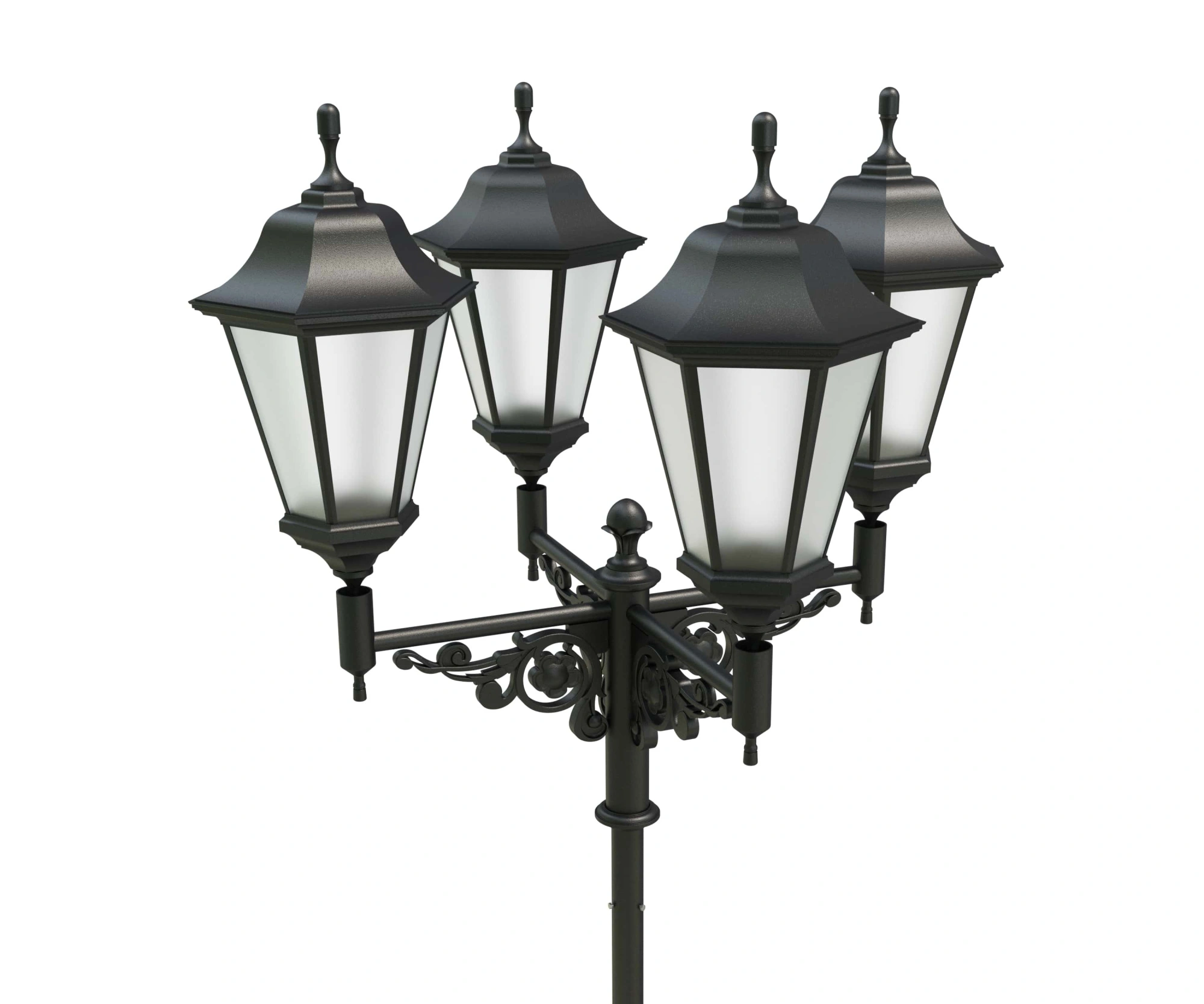 Фонарь уличный «Пушкин - 4» со светильниками 4,983 м