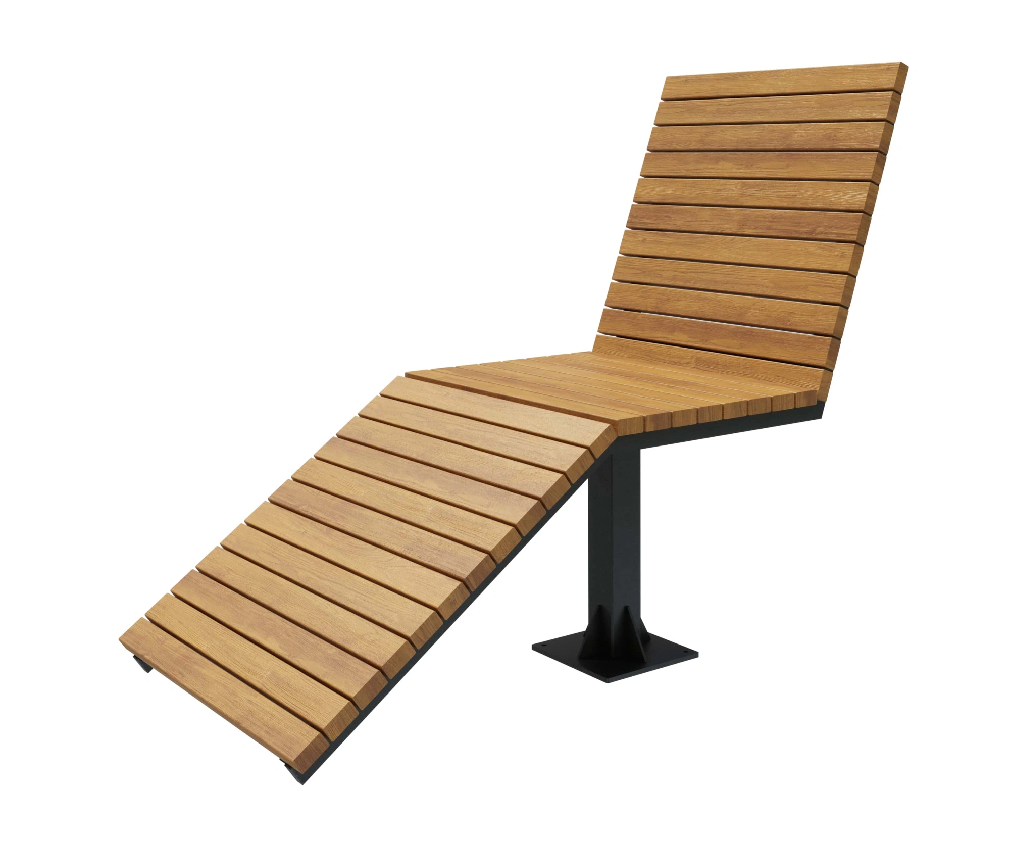 Парковый лежак 1