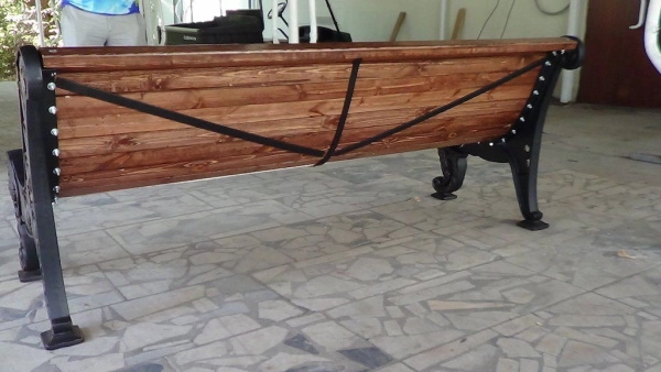 Скамейка чугунная «Нескучный Сад» 1,5 м