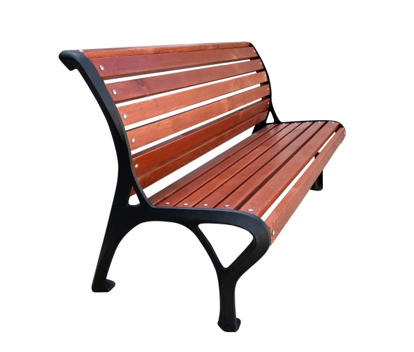 Скамейка чугунная «Голландия» без подлокотников 1,8 м