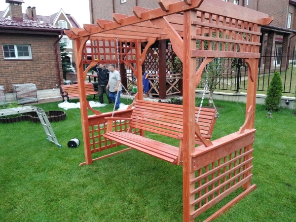 Пергола-качели «Сомниум» Сосна