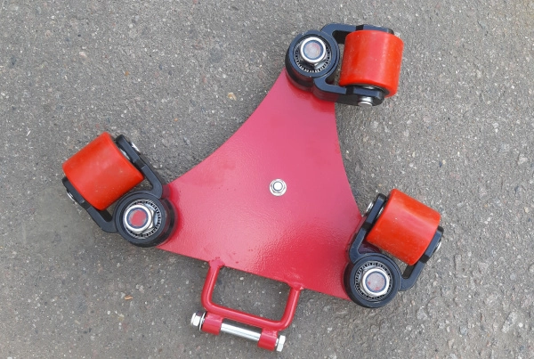 Поворотная такелажная тележка Стелла-техник CRP-2 грузоподъемность 2т