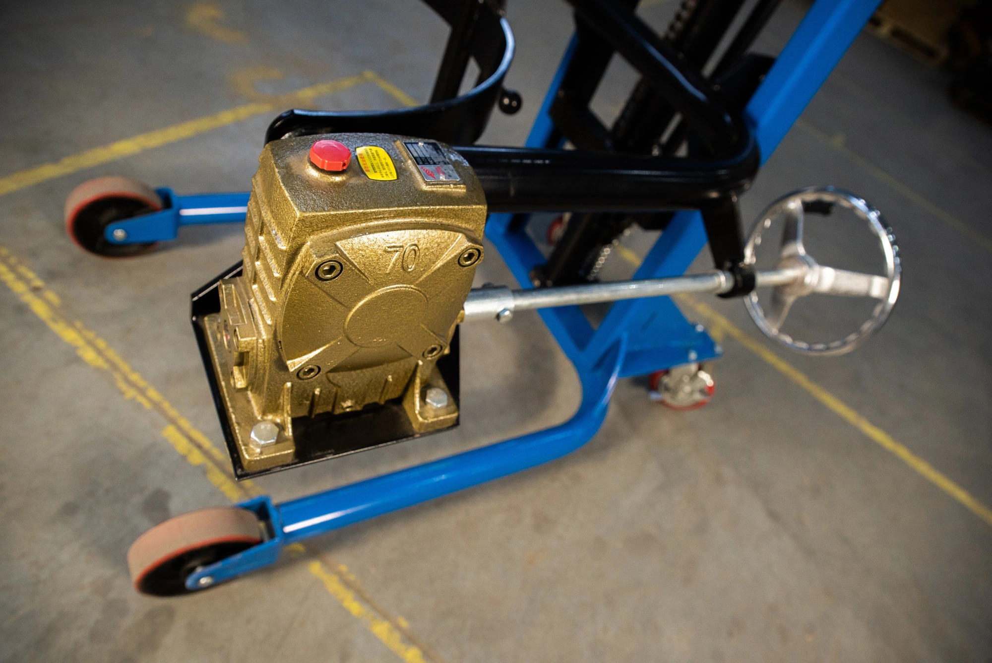 Штабелер-бочкокантователь гидравлический 0,35 т 2,0 м TOR COT