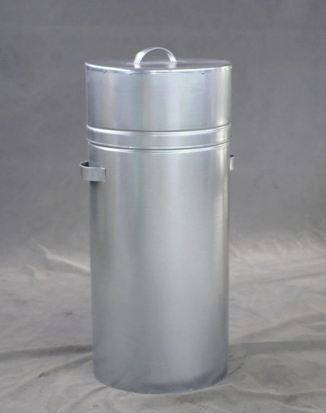 Емкость для люминесцентных ламп 460х980 мм с крышкой без мешка